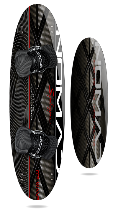 Nomad CCS-Wave, elliptical outline twin-tip, CCS Super Leggera construction