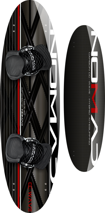 Nomad CC-Wave Twintip kiteboard